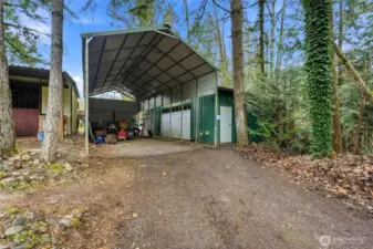 16x40 Carport can be Removed. Buyers Choice