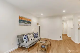 Living Room and Hallway