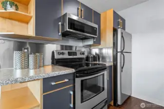 Newer kitchen appliances