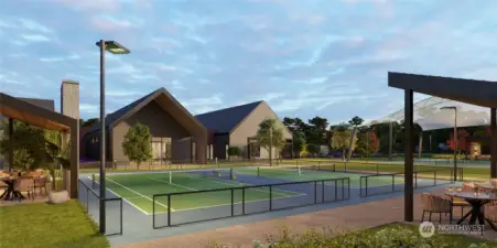Pickle ball courts coming to Regency.