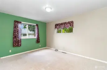 Upper bedroom #4 features a closets & access to attic space.