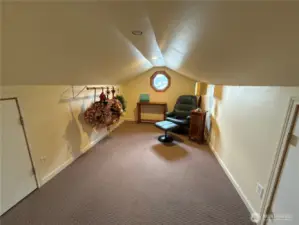 Upstairs storage & Quiet   Hidden Room