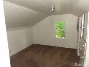 Bedroom 2 on 2nd floor. Has built in dresser and desk!