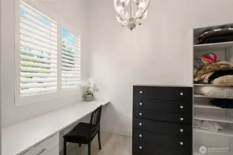 Primary Walk In Closet
