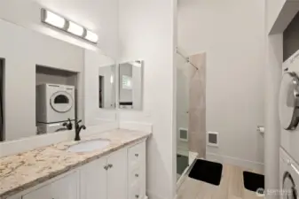 Primary Bath With Laundry