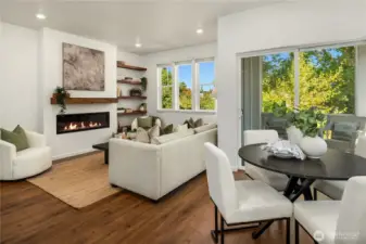 A wonderful floor plan with clearly defined and versatile spaces.