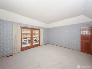 2nd French Door leading to backyard..