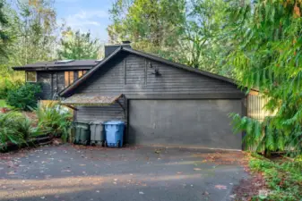 Main garage entrance