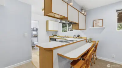 Flexible lower-level living space with kitchenette—ideal for rental income or multigenerational living