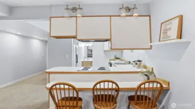 A versatile lower-level space offering privacy, comfort, and income opportunity