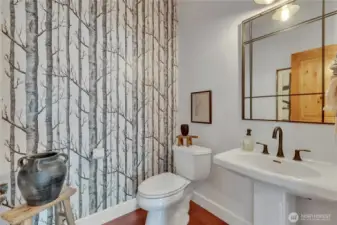 Main floor Powder Room