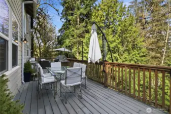 Main Floor Deck off Living Room