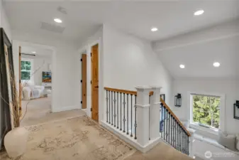 Upstairs landing