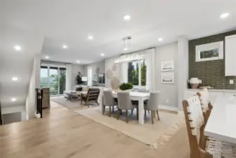 Pictures are of Model Home and not of actual floor plan layout.