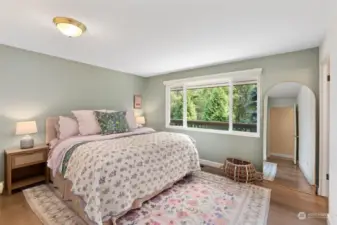 Primary bedroom on main floor.