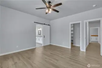 Large walk-in Closet