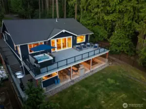 Premiere Lakefront Home w/ ADU, Dock, Outdoor Living and 1+ Acre~