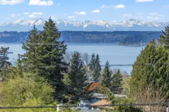 view from front deck