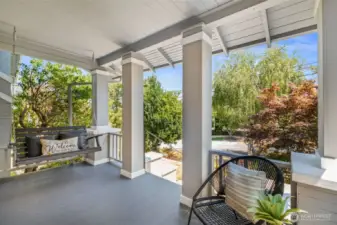 Enjoy your morning coffee on the front porch. This neighborhood is quiet, while still being close to all that Queen Anne has to offer