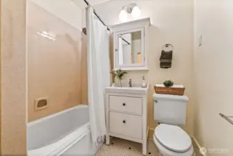 Main floor bathroom