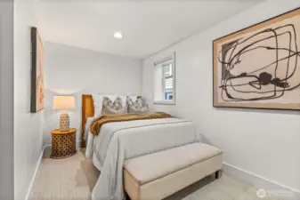 Downstairs bedroom