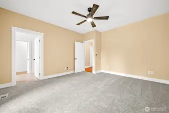 primary bedroom