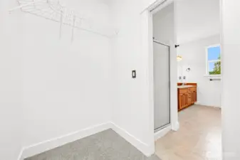primary closet