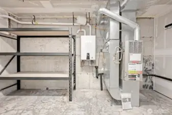 storage room off garage