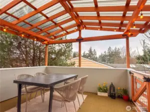 Bonus! Enjoy your outdoor covered deck, great for entertaining and relaxing.