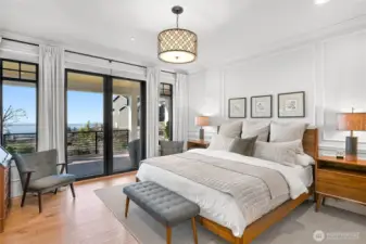 Serenity awaits in the primary suite.