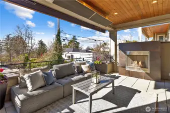 A wonderful place to enjoy the lake views.