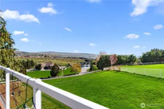 View from the back deck.