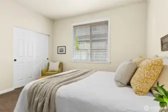 Spacious guest room on main floor