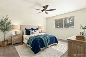 3rd bedroom is very generous in size