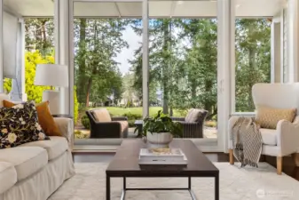 The architectual details in this home make this a true gem. High and vaulted ceilings add a dramatic flare and let in lots of natural light.