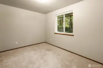 One of two guest bedrooms.