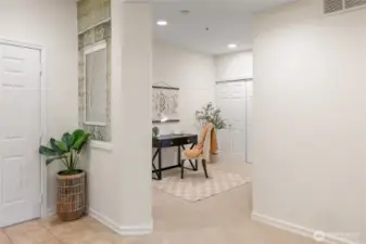 Spacious yet tucked away; ideal for home office ~ gaming space ~ guests
