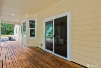 Rear of Wrap-around Porch
