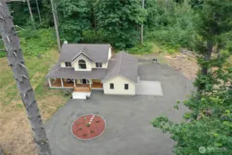 Drone View-Front of House