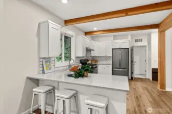 Kitchen w/ Eating Space