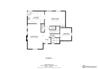 Floor plan dimensions are illustrative only and are approximate