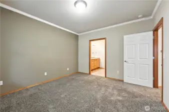 Primary bedroom with ensuite