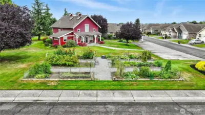 Community Garden area!