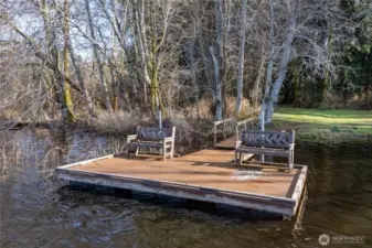 Private dock is for residents only.