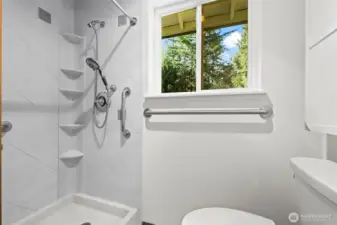 Primary three quarter bath