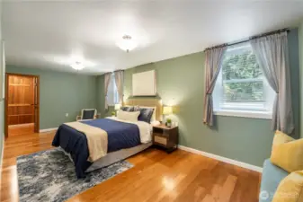 Another angle of 2nd bedroom.