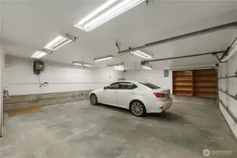 Finished detached garage. So much room!