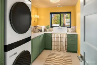 World's most charming laundry room.