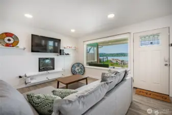 Great Room with Large Picture Window