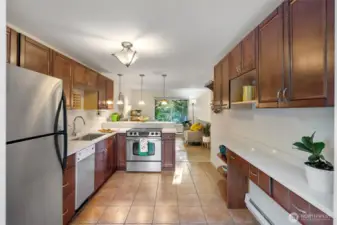 Lots of room to cook and entertain